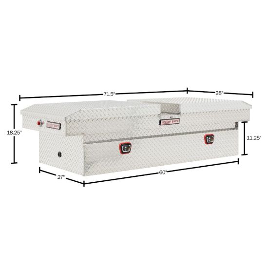 WEATHERGUARD MODEL 114-0-04 GULL WING BOX  ALUMI - 114004
