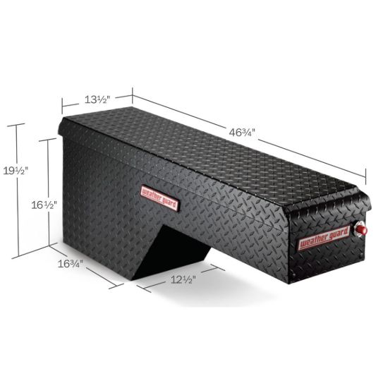 WEATHERGUARD PORK CHOP BOX - ALUMINUM - 172501