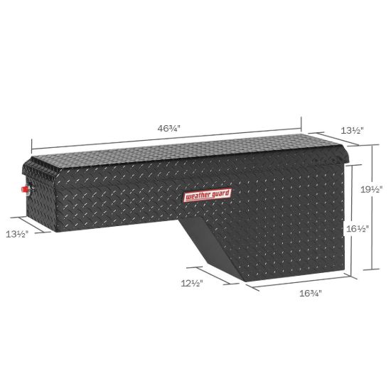 WEATHERGUARD PORK CHOP BOX - ALUMINUM - 173501