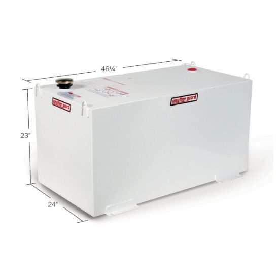 WEATHERGUARD TRANSFER TANK RECTANGLE 100GA WHITE - 358302