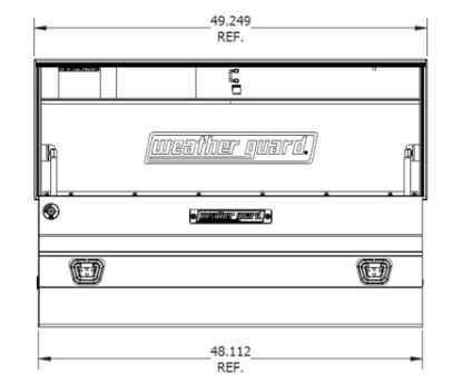 WEATHERGUARD MODEL 624-52-04 ALL-PURPOSE CHEST - 6245204