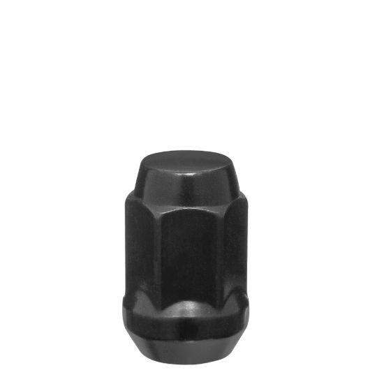 WC WHEEL ACC 12X1.5 BULGE ACORN BLACK - W1015HB