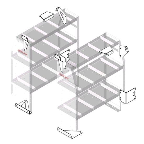 WEATHERGUARD TRANSIT CONNECT LWB SHELVING INSTAL - 9751301
