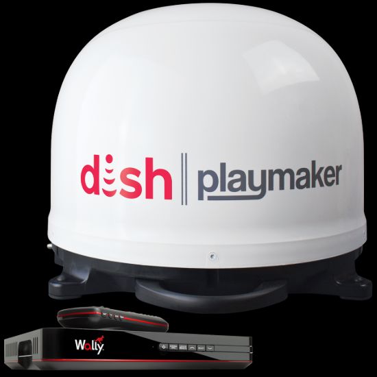 WINEGARD DISH PLAYMAKER AUTO SAT WHT BUNDLE - PL7000R