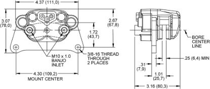 WILWOOD CALIPER FDL 1.38 .38 ROTO - 12011644