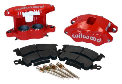 WILWOOD D52 FRONT CALIPER KIT RED - 14011290R