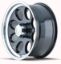 WHEEL GROUP 171 (171) BLK/MACHINED LIP 16X10 61 - 1716183MB6