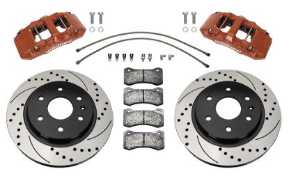 WILWOOD KIT FRONT AERO6-DM GM TRK - 14016803DR
