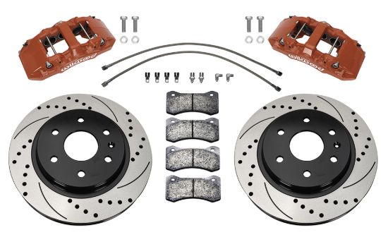 WILWOOD KIT FRONT AERO6-DM GM TRK - 14016803DR