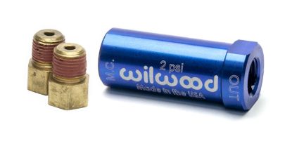 WILWOOD KIT RPV 2LB INL BLU W/FITTING KIT - 26013783