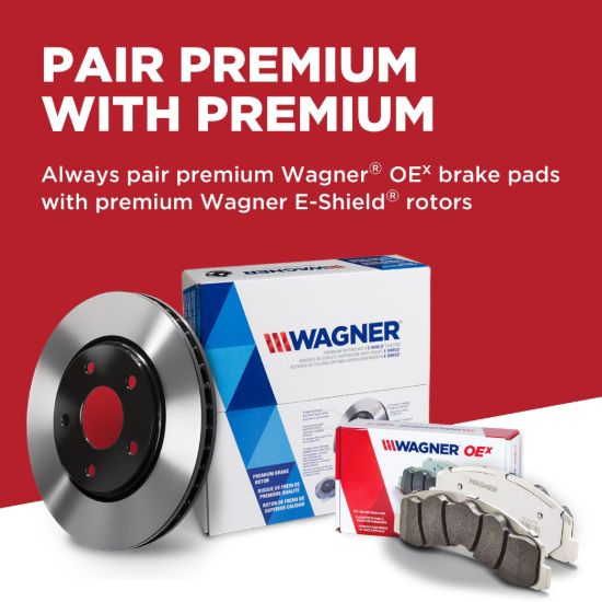 WAGNER BRAKE WAGNER OEX CUSTOM DISC PAD SET - OEX1041