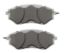 WAGNER BRAKE WAGNER OEX DISC PAD  SET - OEX1078