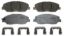 WAGNER BRAKE WAGNER OEX DISC PAD  SET - OEX1202