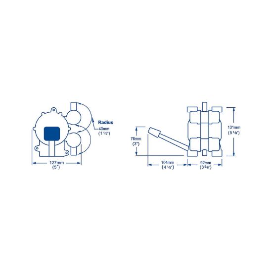 WHALE PUMP GUSHER GALLEY LH MK3 - GP0551