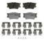 WAGNER BRAKE WAGNER OEX DISC PAD  SET - OEX1212