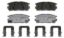 WAGNER BRAKE WAGNER OEX DISC PAD  SET - OEX1275
