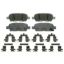 WAGNER BRAKE PREMIUM CERAMIC DISC PAD - OEX1288