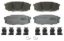 WAGNER BRAKE WAGNER OEX DISC PAD  SET - OEX1304