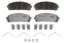 WAGNER BRAKE WAGNER OEX DISC PAD  SET - OEX1324
