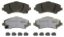 WAGNER BRAKE WAGNER OEX DISC PAD  SET - OEX1327