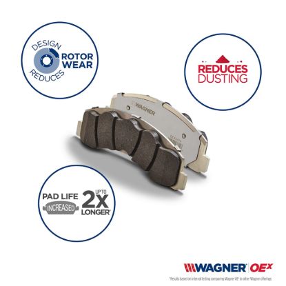 WAGNER BRAKE BRAKE PADS - OEX1337