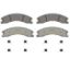 WAGNER BRAKE OEX SEMI-MET DISC PAD SET - OEX1411M