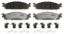 WAGNER BRAKE WAGNER OEX DISC PAD  SET - OEX1508