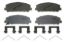 WAGNER BRAKE WAGNER OEX DISC PAD  SET - OEX1509