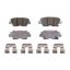 WAGNER BRAKE CERAMIC DISC PAD SET - OEX1544