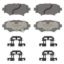 WAGNER BRAKE PREMIUM CERAMIC DISC PAD - OEX1729
