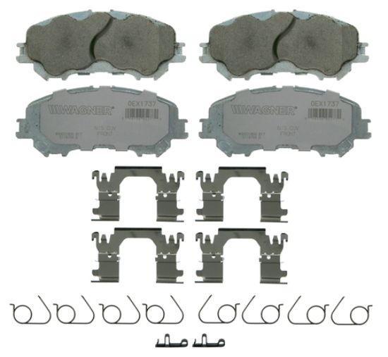 WAGNER BRAKE CERAMIC DISC PAD SET - OEX1737