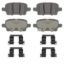 WAGNER BRAKE PREMIUM CERAMIC DISC PAD - OEX1857