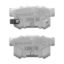 WAGNER BRAKE WAGNER OEX CUSTOM DISC PAD SET - OEX536