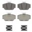 WAGNER BRAKE PREMIUM CERAMIC DISC PAD - OEX598