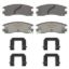 WAGNER BRAKE PREMIUM CERAMIC DISC PAD - OEX714