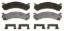 WAGNER BRAKE WAGNER OEX CUSTOM DISC PAD SET - OEX784