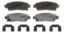 WAGNER BRAKE WAGNER OEX CUSTOM DISC PAD SET - OEX883