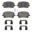 WAGNER BRAKE PREMIUM CERAMIC DISC PAD - OEX923