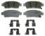 WAGNER BRAKE WAGNER OEX CUSTOM DISC PAD SET - OEX995