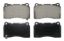 WAGNER BRAKE CERAMIC BRAKE PADS - ZD1001