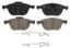 WAGNER BRAKE CERAMIC BRAKE PADS - ZD1044