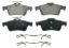 WAGNER BRAKE NAO BRAKE PADS - ZD1095