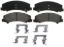 WAGNER BRAKE CERAMIC BRAKE PADS - ZD1159
