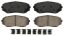 WAGNER BRAKE CERAMIC BRAKE PADS - ZD1258A