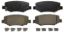 WAGNER BRAKE CERAMIC BRAKE PADS - ZD1274