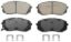 WAGNER BRAKE CERAMIC BRAKE PADS - ZD1295