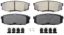 WAGNER BRAKE CERAMIC BRAKE PADS - ZD1304