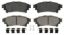 WAGNER BRAKE CERAMIC BRAKE PADS - ZD1391