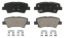 WAGNER BRAKE CERAMIC BRAKE PADS - ZD1445