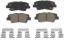 WAGNER BRAKE CERAMIC BRAKE PADS - ZD1544